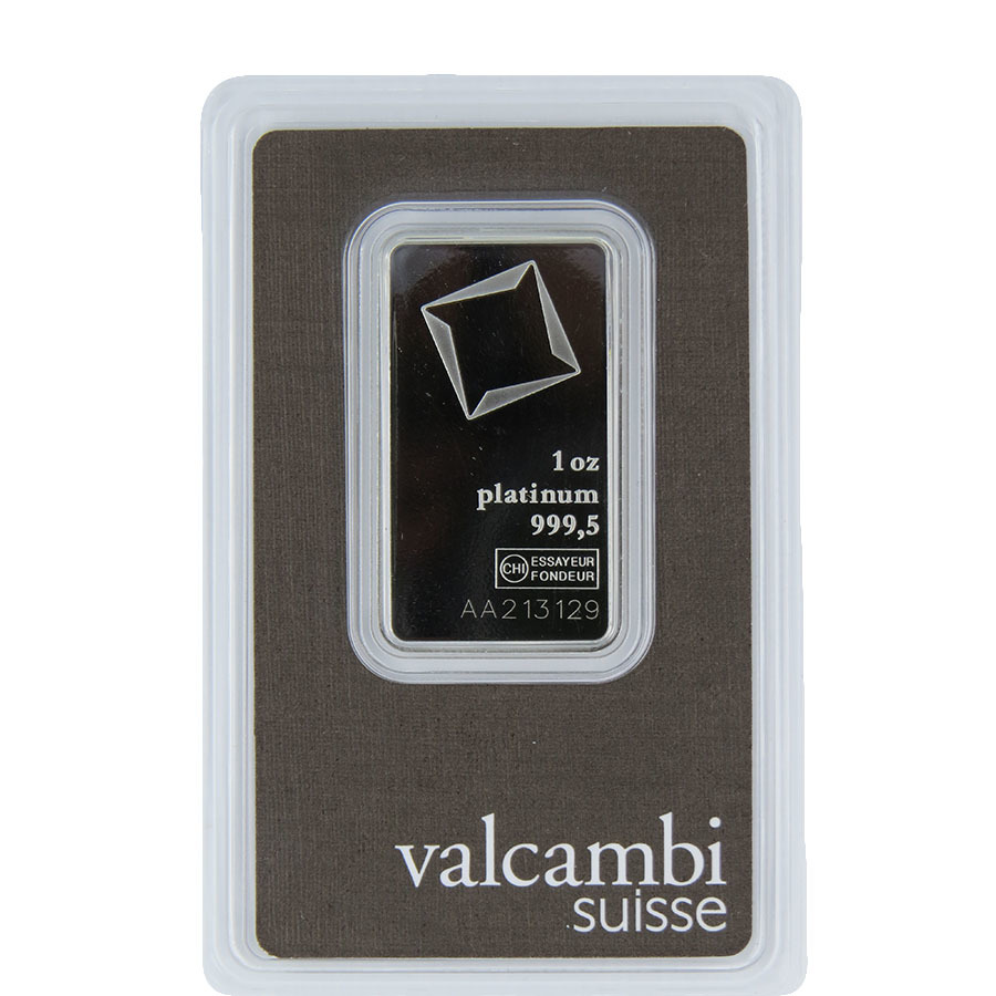 1 oz Platinum Bar 